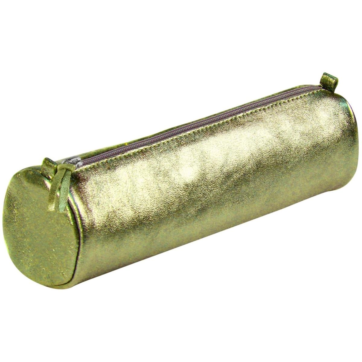 Clairefontaine, Etui, Schlamper-Rolle CUIRIS, Leder, grn