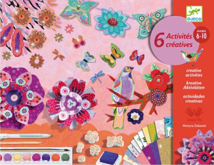 Actual product image Djeco Kreativset Blumengarten