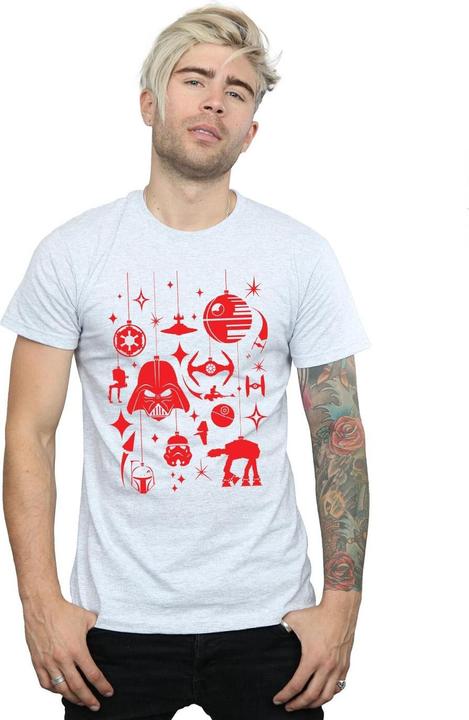 Image du produit Star Wars - T-shirt CHRISTMAS DECORATIONS - Homme (L)
