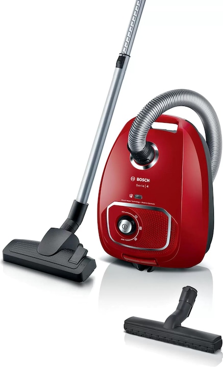Produktbild Bosch Hausgeräte BGLS4X380 Serie | 4 - Stofzuiger met zak - Rood