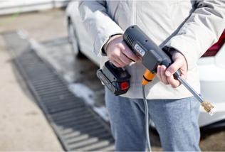 Productafbeelding QLT Draagbare hogedrukreiniger (Oplaadbare batterij)
