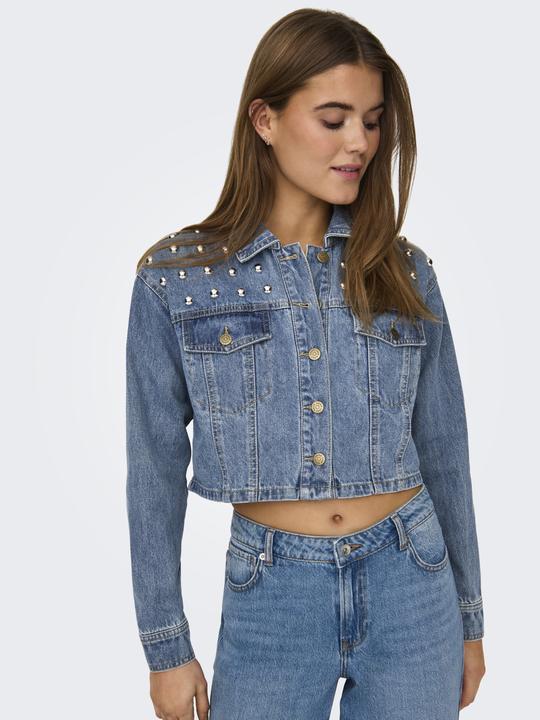 Immagine prodotto Only Giacca con collo a mosca giacca in denim (S)