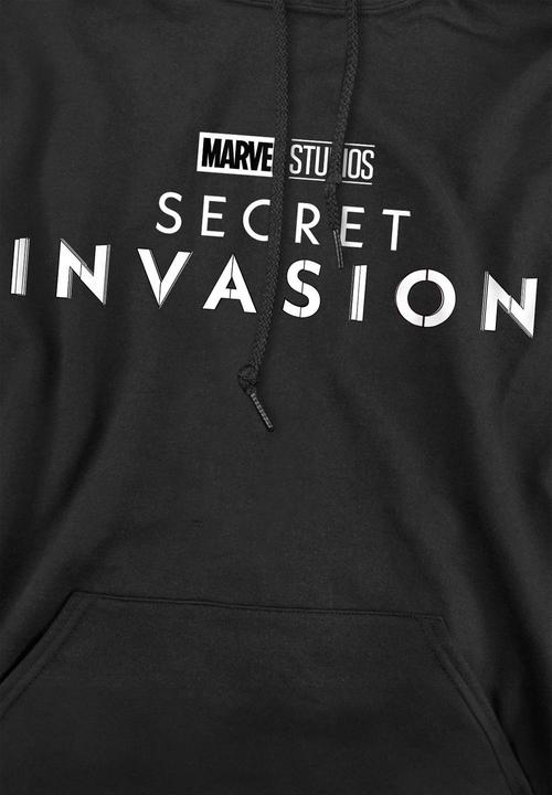 Immagine prodotto Secret Invasion Felpa con Cappuccio Logo Uomo (XXL)