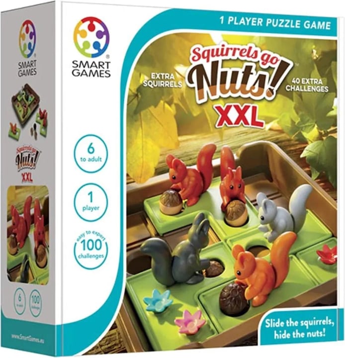 Immagine prodotto Smart Games SG Scoiattoli Go Nuts - XXL (Tedesco, Francese, Italiano, Inglese)