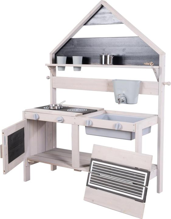 Roba Cuisine d'extérieur pour jouer et faire de la boue à l'image d'une maison