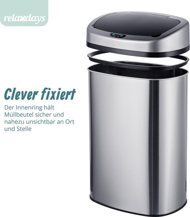 Produktbild Relaxdays Sensor-Mülleimer (50 l)