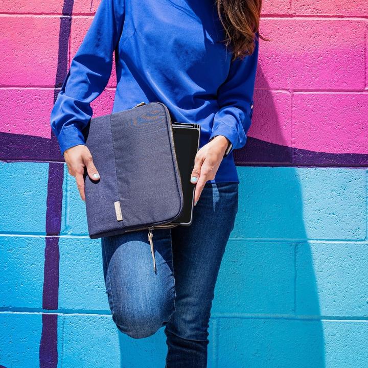 Actual product image STM Grace Notebook Case (15 inch) Protective Cover Navy (15", Apple)