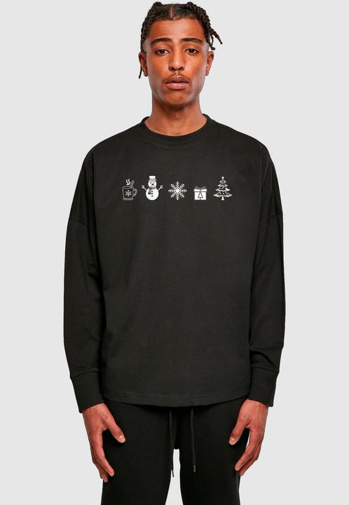 Produktbild Merchcode Christmas Elements Longsleeve - 181763 (XXL)