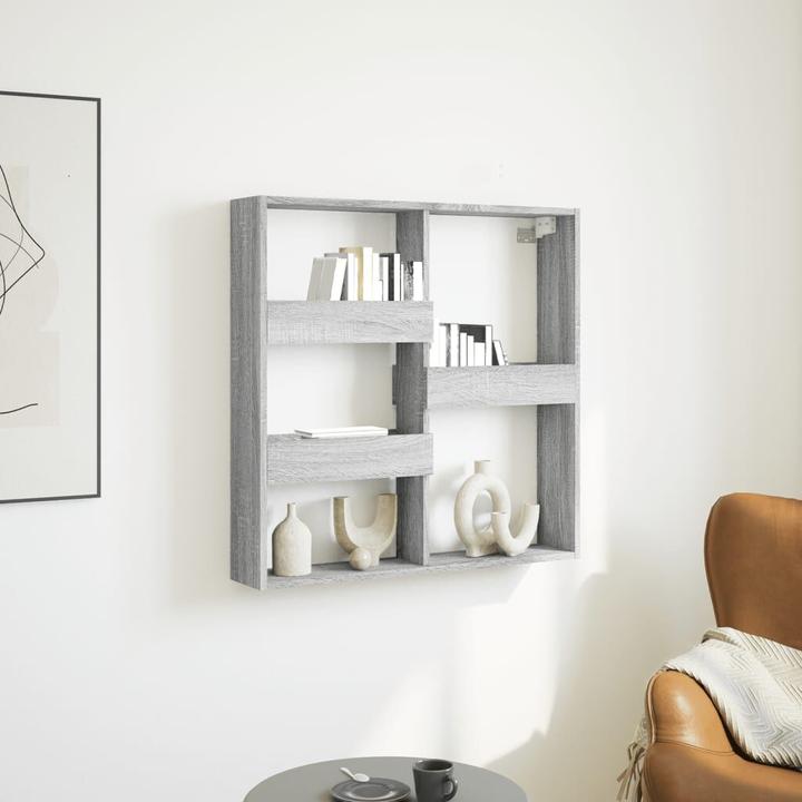 Actual product image vidaXL Wall cabinet (80 x 15 x 80 cm)