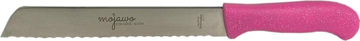 Produktbild Mojawo Brotmesser Solingen Küchenmesser Wellenschliff Rostfrei Pink (21 cm)
