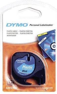 Produktbild Dymo Schriftband LetraTag (1.20 cm, Blau)