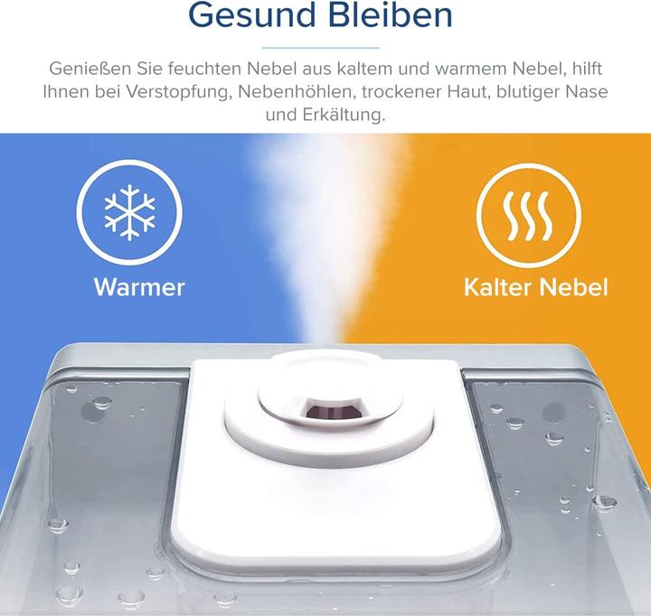 Produktbild Levoit LV600HH Ultraschall Luftbefeuchter 6L in Weiss (70 m²)