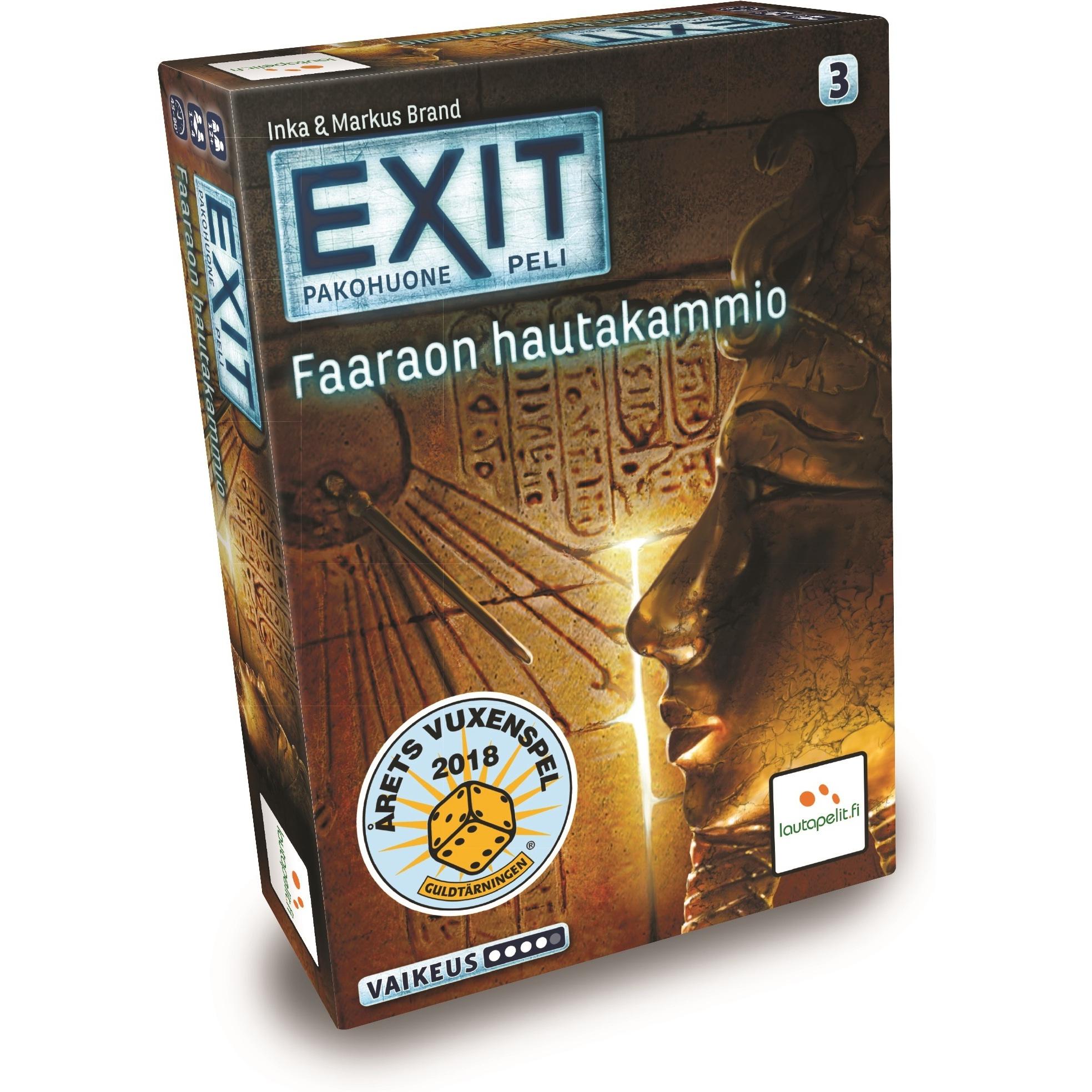 Thumbnail - Lautapelit EXIT: Faaraon hautakammio -pakohuonepeli (Finnisch)