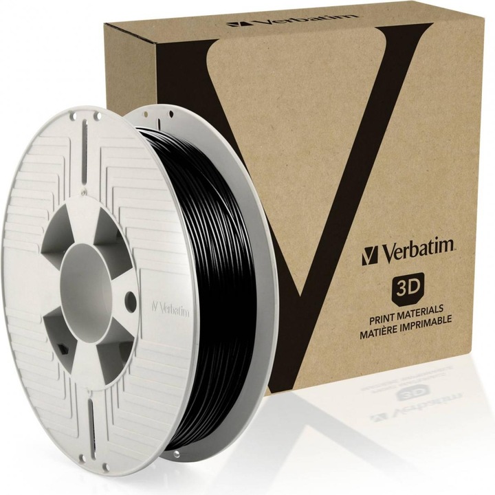 Produktbild Verbatim 1.75mm, Primalloy, schwarz, 500g (Primalloy, 1.75 mm, 500 g, Schwarz)