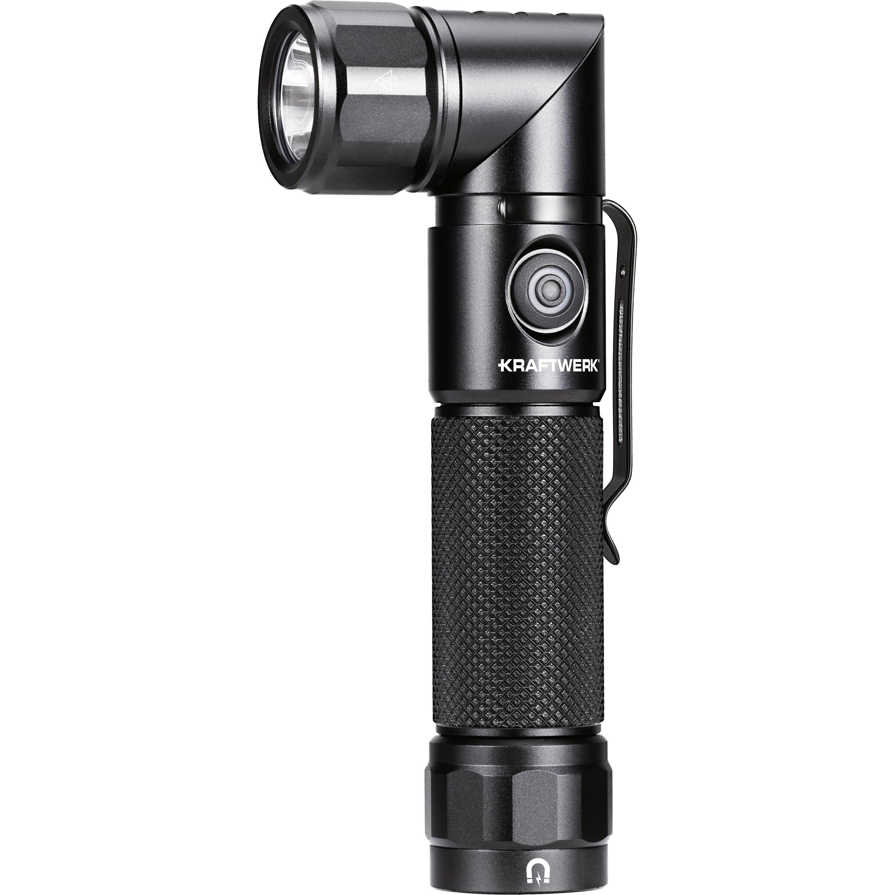 Kraftwerk, Taschenlampe, Taschenlampe High Power LED wiederaufladbar (2.70 cm, 1000 lm)
