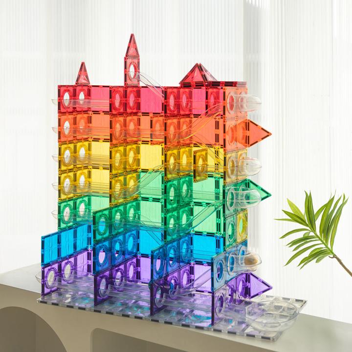 Image du produit Mntl Pack de tuiles magnétiques Ball Run Rainbow