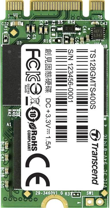 Produktbild Transcend Mts400s (128 GB, M.2 2242)
