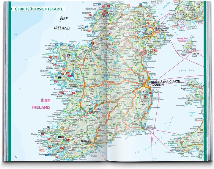 Image du produit Guide de randonnée Irlande et Irlande du Nord, 70 itinéraires avec carte supplémentaire