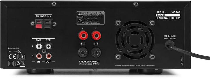 Produktbild Fenton Stereo-Verstärker AV120FM-BT (Verstärker)