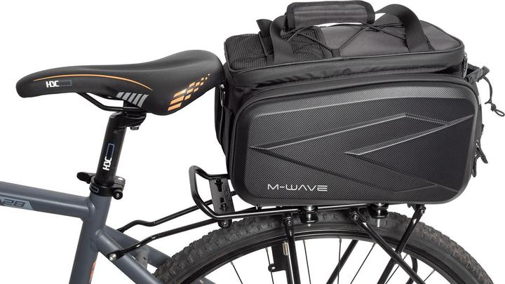 Actual product image M-Wave Gepäckträgertasche Alkmaar One-Snap (30 l)