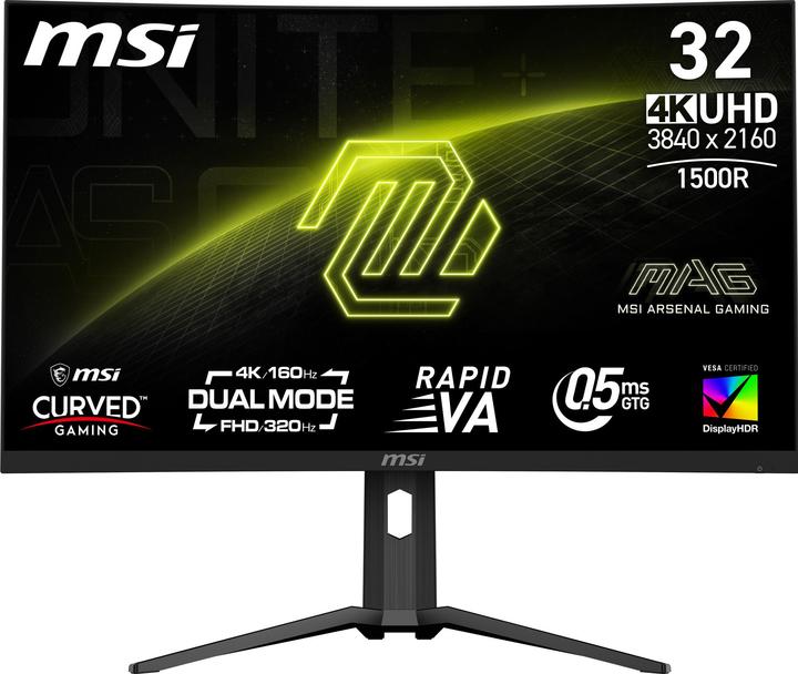 MSI MAG 321CUPDF (3840 x 2160 pixels, 31.50")