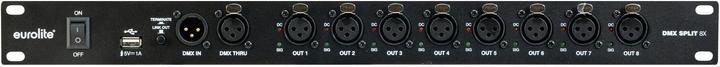 Actual product image Eurolite DMX Split 8X Splitter 3pol