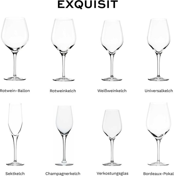 Produktbild Stölzle Lausitz Verkostungsglas 6er Set (35 cl, 6 Gläser, Weissweingläser)