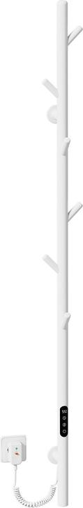 Emke Elektrischer Handtuchheizkörper, 110W, LED-Display, Intelligentes Thermostat, WiFi/APP-Steuerung, Ti