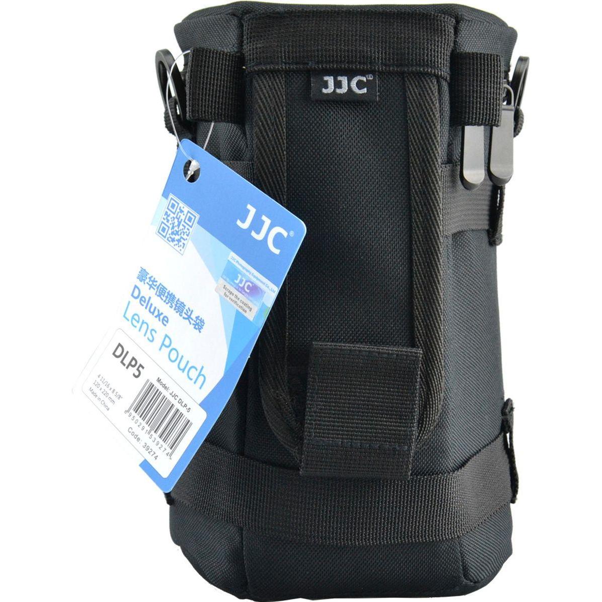 JJC Valigetta da trasporto deluxe per lente misura 5 (Borsa lente), Borsa fotocamera