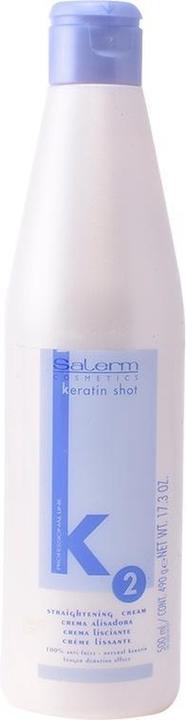 Image du produit Salerm Crème lissante Keratin Shot (500 ml, Shampoing liquide)