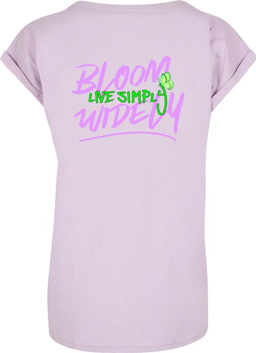 Produktbild Merchcode Ladies Never Too Late Extended Shoulder Tee - 111665 (S)