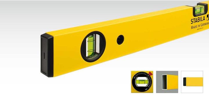 Actual product image Stabila Spirit Level Type Rotatable Angle Level (80 cm)