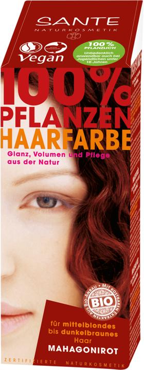 Image du produit Sante Plantes couleur de cheveux (acajou rouge)