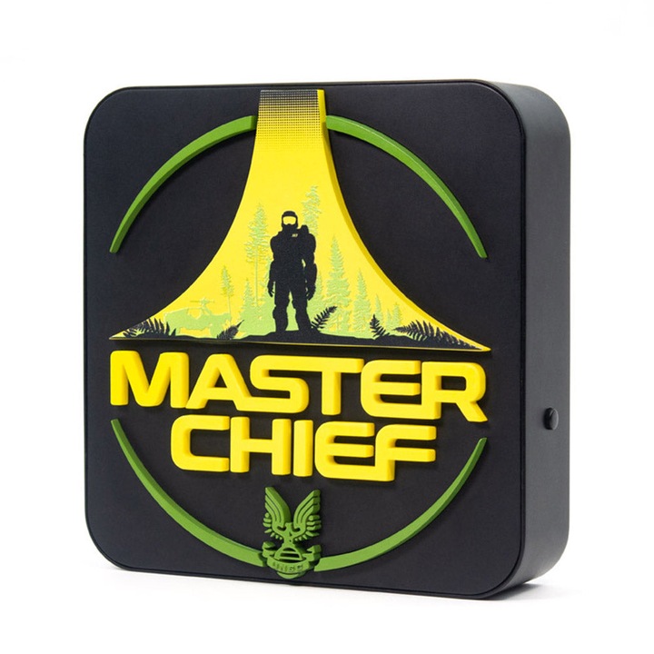 Actual product image Numskull Halo Master Chief - 3D wall light