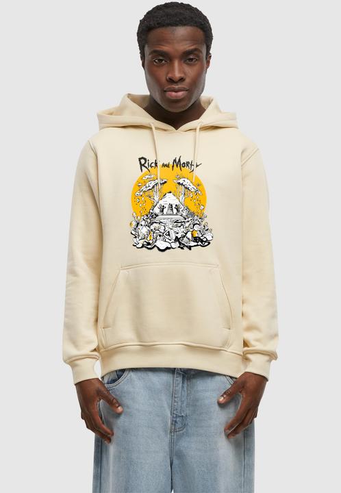 Produktbild Merchcode Rick and Morty - Rest and Ricklaxation Fitted heavy hoody - 197711 (S)