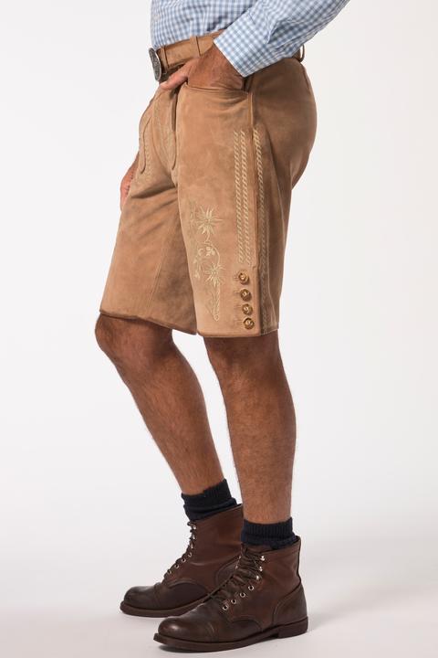 Produktbild JP1880 Trachtenhose, Tracht, Ziegenleder, traditionelle Stickereien, Gratis Ledergürtel (58)
