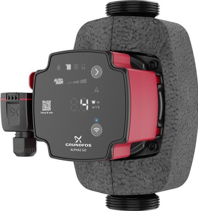 Actual product image Grundfos Hocheffizienz Umwälzpumpe ALPHA2 GO 25-60 180 220-240V 9H DF0