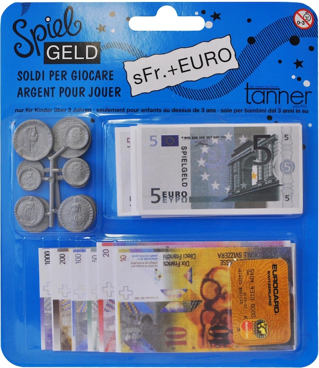 Immagine prodotto Tanner CHF Denaro di gioco