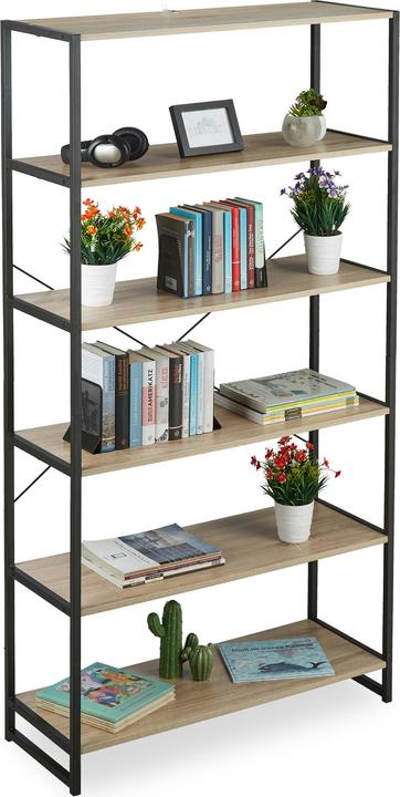 Productafbeelding Relaxdays Rechtopstaande plank (95 x 35 x 180 cm)