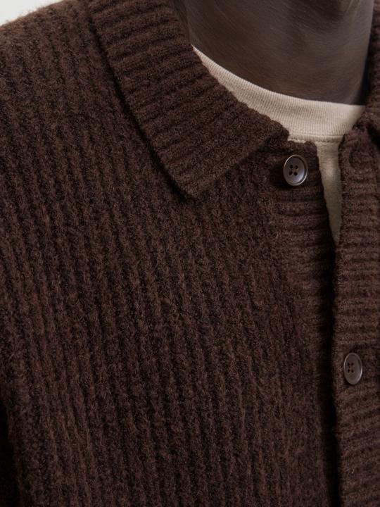 Produktbild Jack & Jones Joryork Knit Cardigan Polo Stydaw25 (M)