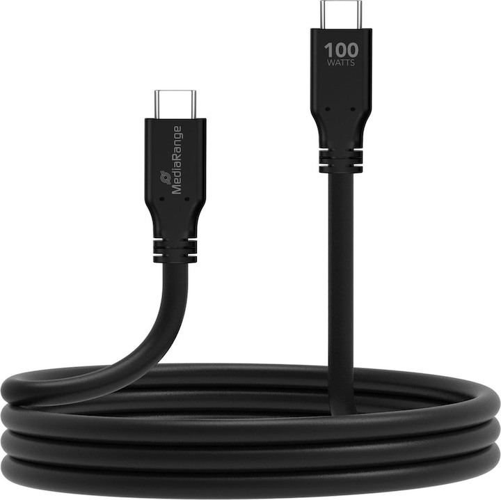 Produktbild MediaRange Lade- & Datenkabel USB-C E-Mark-Chip 10Gbit/s 3m (3 m, USB 3.2)