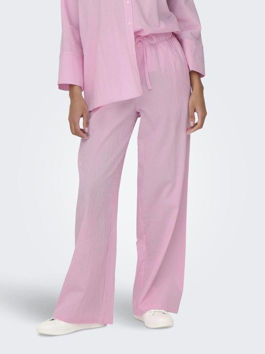 Produktbild Only ONLAUGUSTA Normal geschnitten Hose mit weitem Beinschnitt Hose mit weitem Beinschnitt (L)