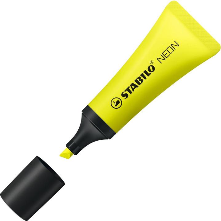 Produktbild STABILO Textmarker - NEON - 10er Pack - gelb (Neon Gelb, 5 mm, 10 x)