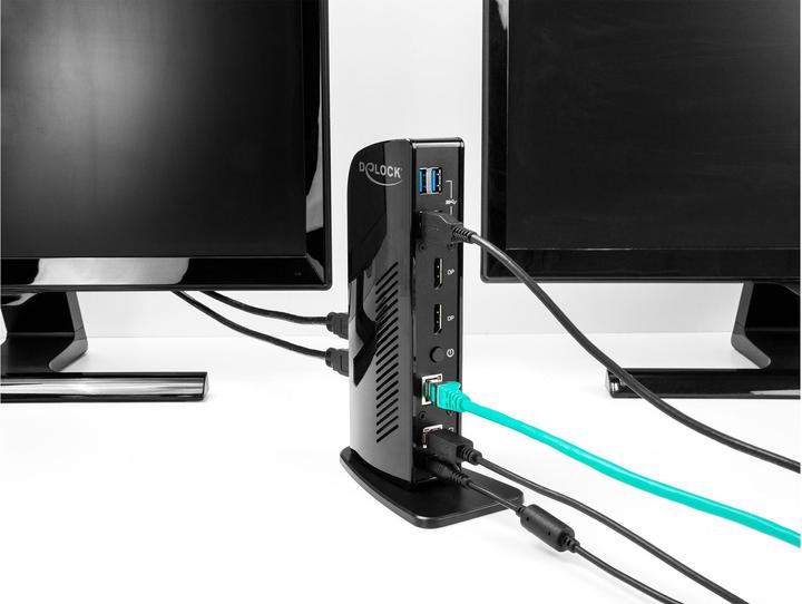 Produktbild Delock Dual DisplayPort (USB-A, USB-C)