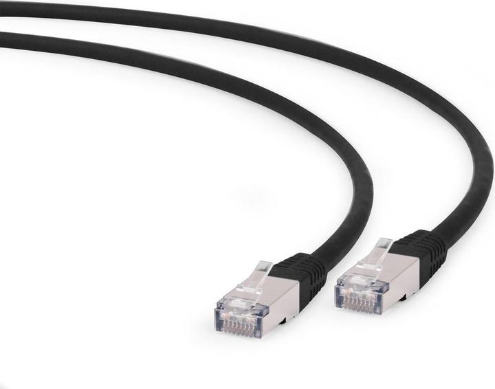 Produktbild Gembird RJ45 - RJ45 SFTP LSZH kat.6A 5m czarny (S/FTP, CAT6a, 5 m)