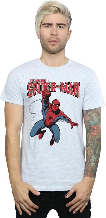 Actual product image Mens Spider-Man Leap T-Shirt (3XL)