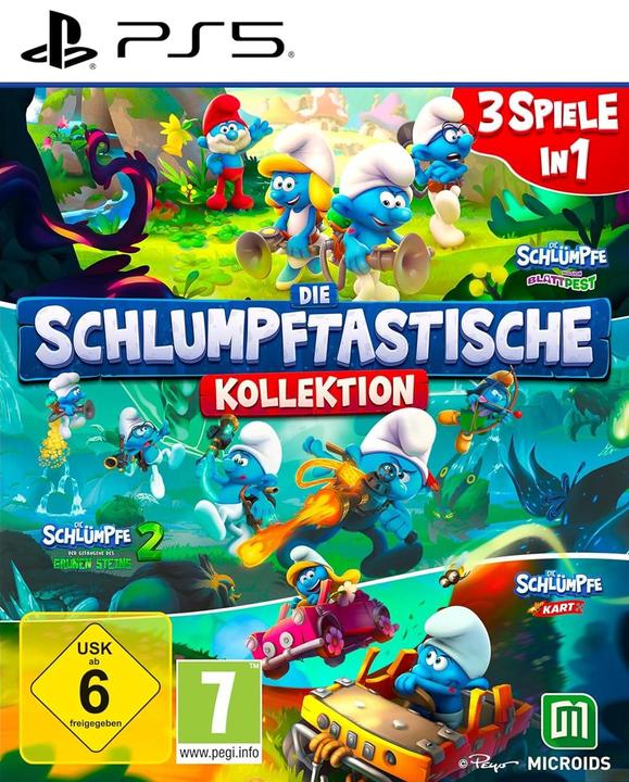 Microids Smurfs Smurftastic Collection 3 in 1 (PS5, DE)