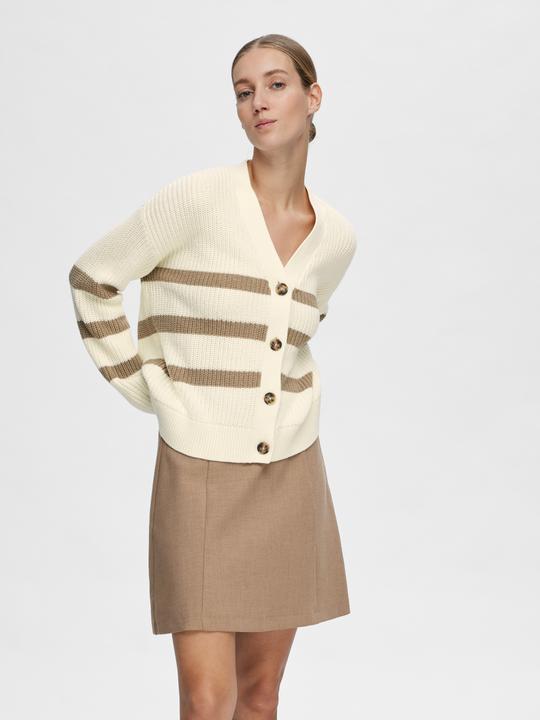 Produktbild Selected Gestreifter Strickjacke (XS)