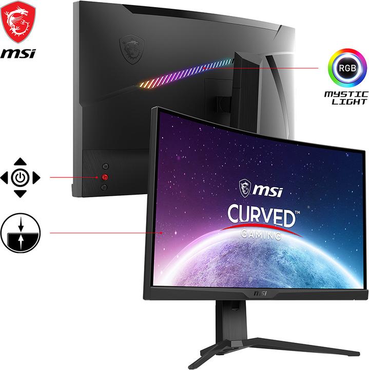 Actual product image MSI MAG 275CQRXFDE (2560 x 1440 pixels, 27")