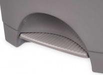 Produktbild Arte Regal Kunststoff-Treteimer 10l grau (10 l)